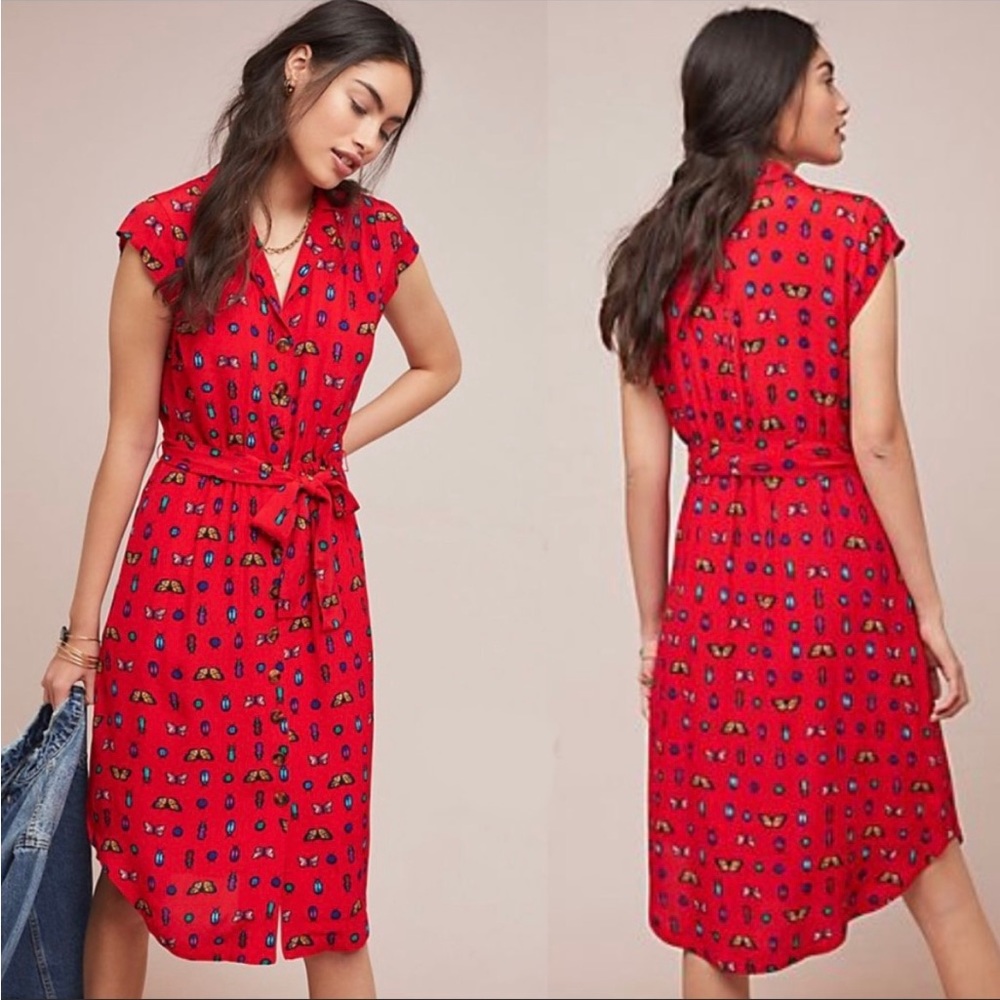 Conversations by Anthropologie 31 out of 50 Button Down Dress